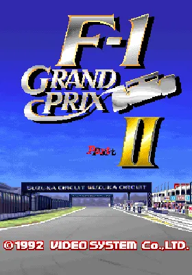 F-1 Grand Prix Part II screen shot title